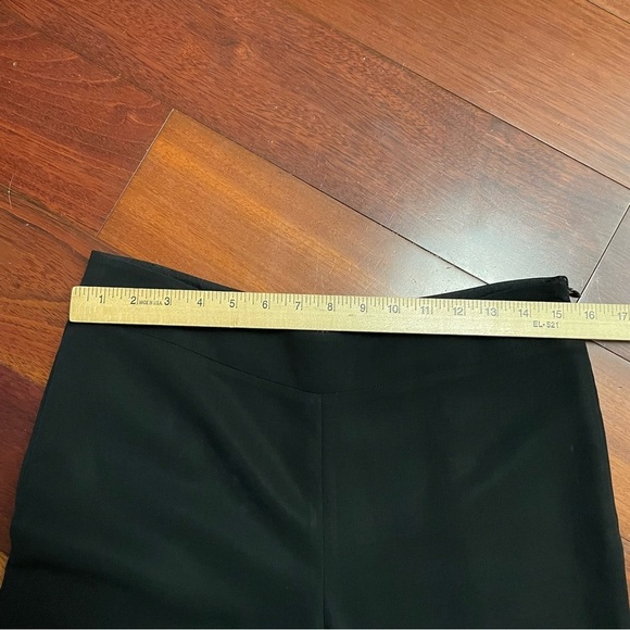 Giorgio Armani Brown Wool Super 150s Trousers Side Zip Women's Sz EU 40 B16 - Picture 4 of 9